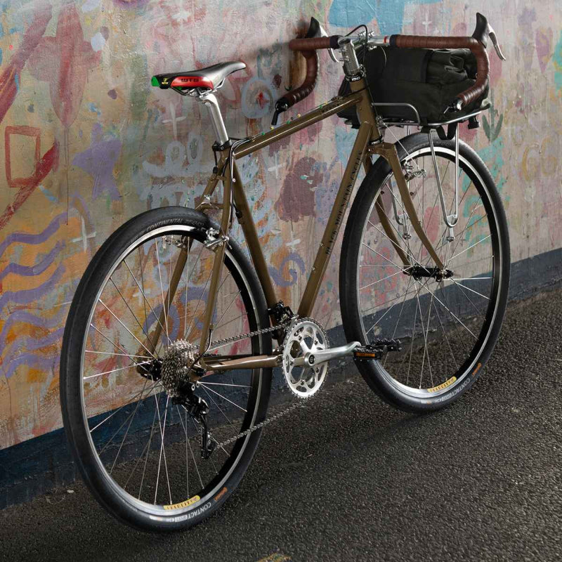 【NITTO × RIVENDELL】 52F-2 basket rack ニットー フロントラック リヴェンデル 自転車 自転車 ラック ダルメッキ クロモリラック 前カゴ用 フロントラック バスケット対応 自転車ラック スライド式 自転車 積載カスタムパーツ
