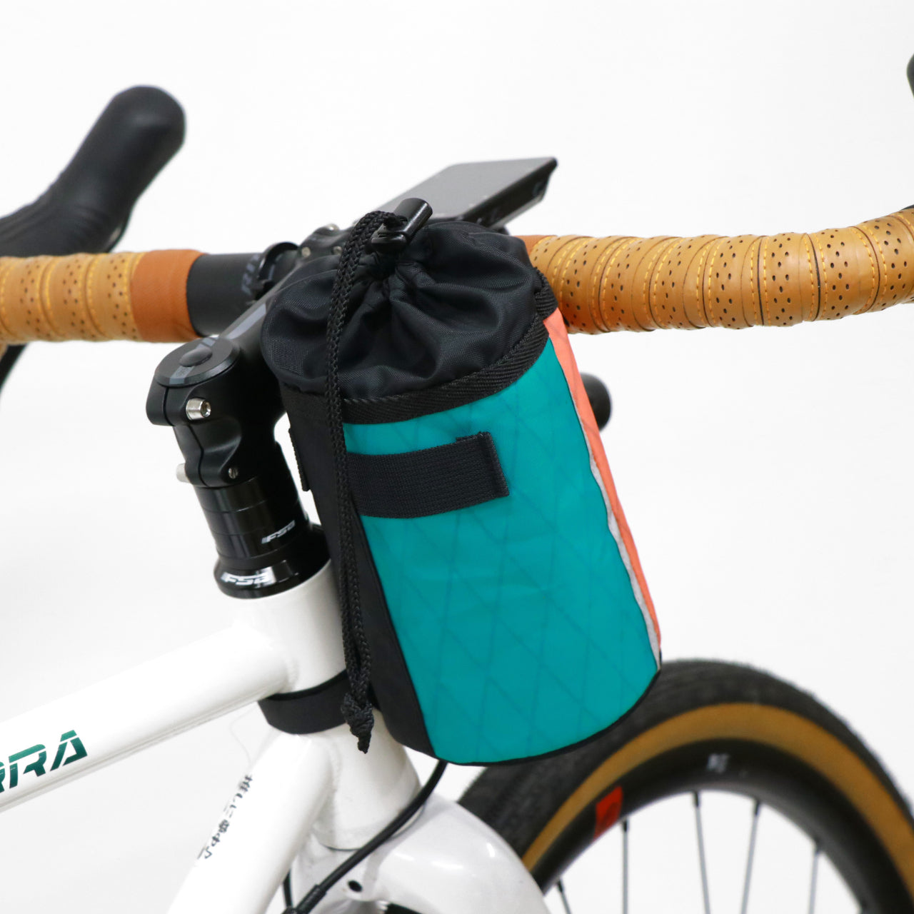POTARI Stem bag light X（限定色） ステムバッグ X-PAC オーストリッチ POTARI-X 軽量ステムバッグ 自転車 補給バッグ バイクパッキング グラベルハンドルバッグ ミニベロ アクセサリー バッグ 限定カラー サイクルバッグ