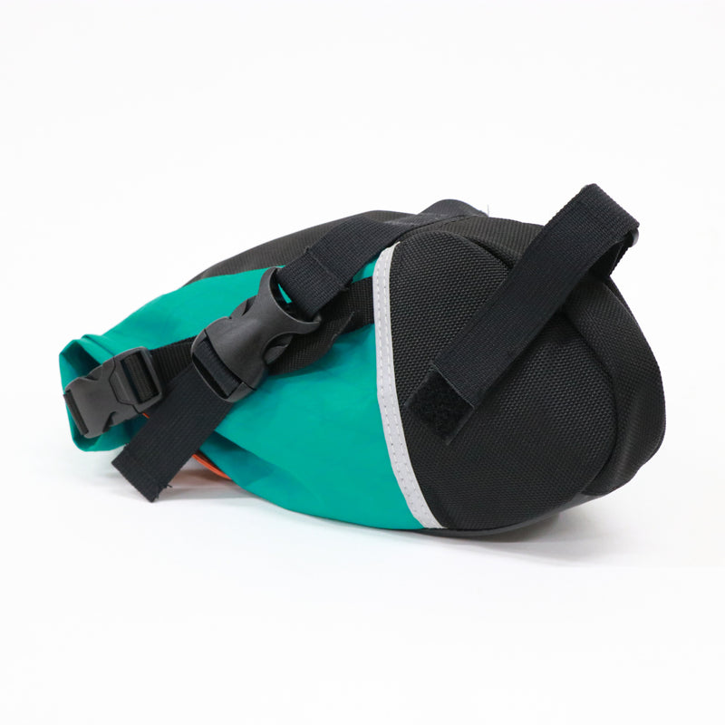 OSTRICH POTARI Smart easy pack mini-X ピーコックグリーン X-PACサドルバッグ 5L