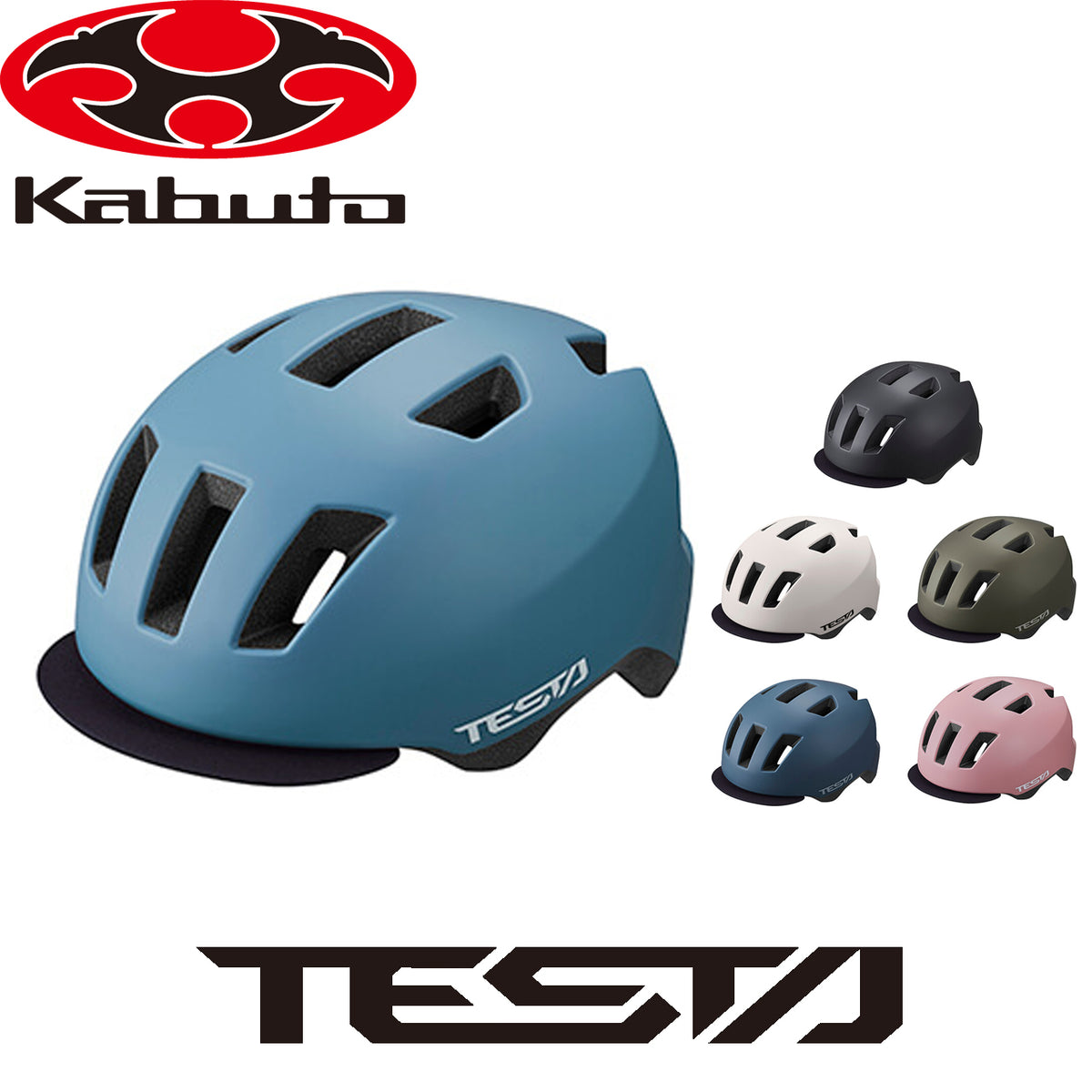 KABUTO TESTA バイザー付きキッズ用フリーライドヘルメット