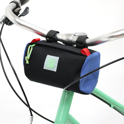 【アウトレット】handlebar pouch（Black / Ice Blue）