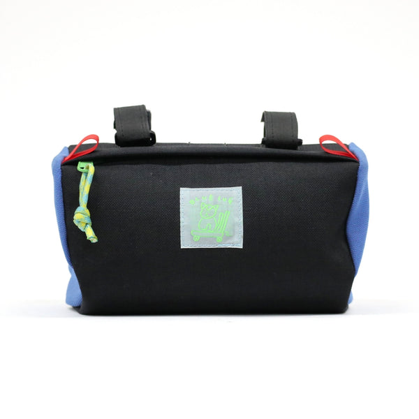 【アウトレット】handlebar pouch（Black / Ice Blue）