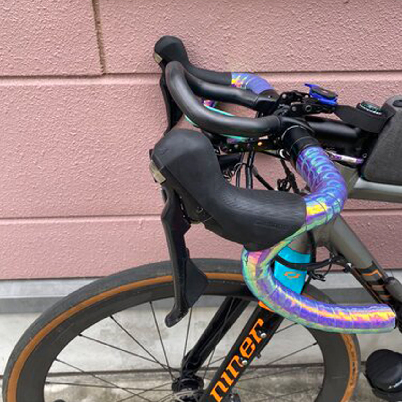 【エアロバー】Ridefarr カーボンエアロボルトオン【希少品】 RideFARR Carbon Aero Bolt-On Large｜長距離向けカーボンエアロバー