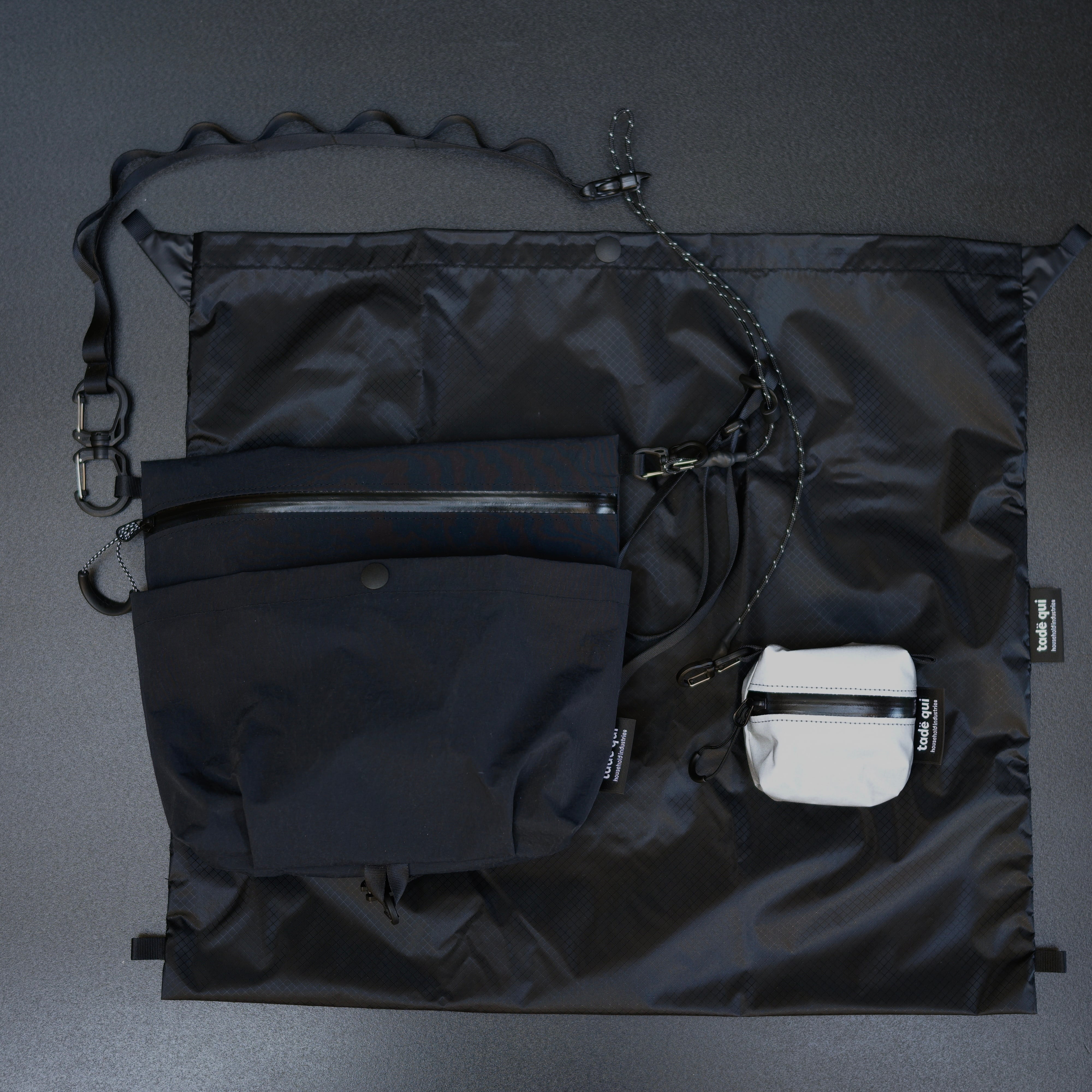 tade qui sacoche × SACOCHE Highcount Nylon 4Layer｜容量を拡張