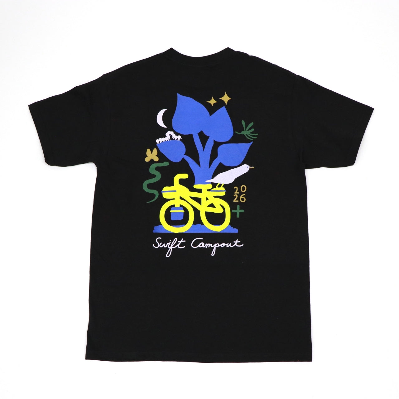 SWIFT INDUSTRIES スウィフトキャンプアウトパーティーシャツ M SWIFT INDUSTRIES Swift Campout 2026 T-shirt｜限定グラフィックT
