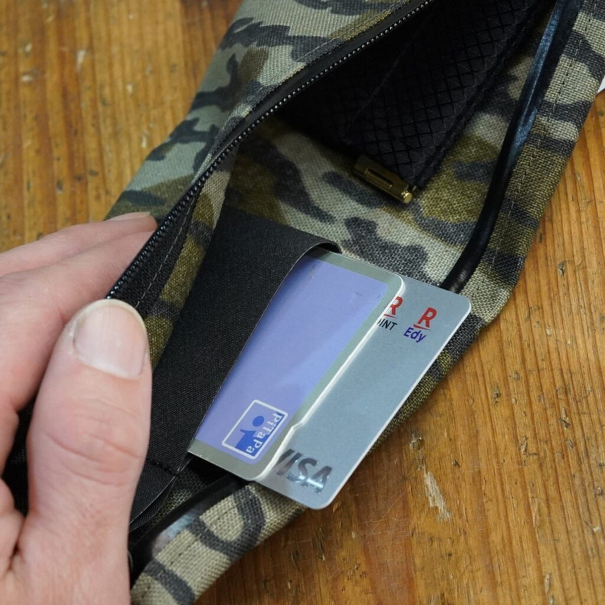 Riders wallet（Urethan coated 600D polyester）
