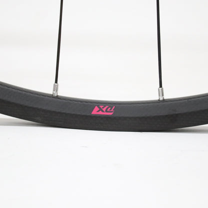 【中古】C24 3K TUBULAR CARBON WHEEL SET