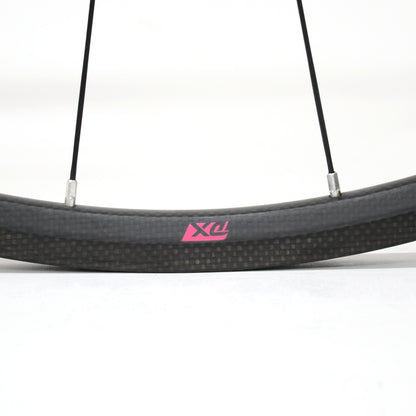 【中古】C24 3K TUBULAR CARBON WHEEL SET