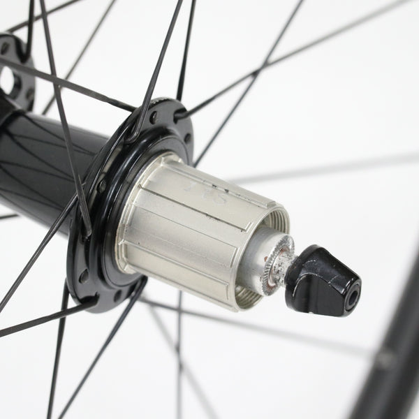【中古】C24 3K TUBULAR CARBON WHEEL SET
