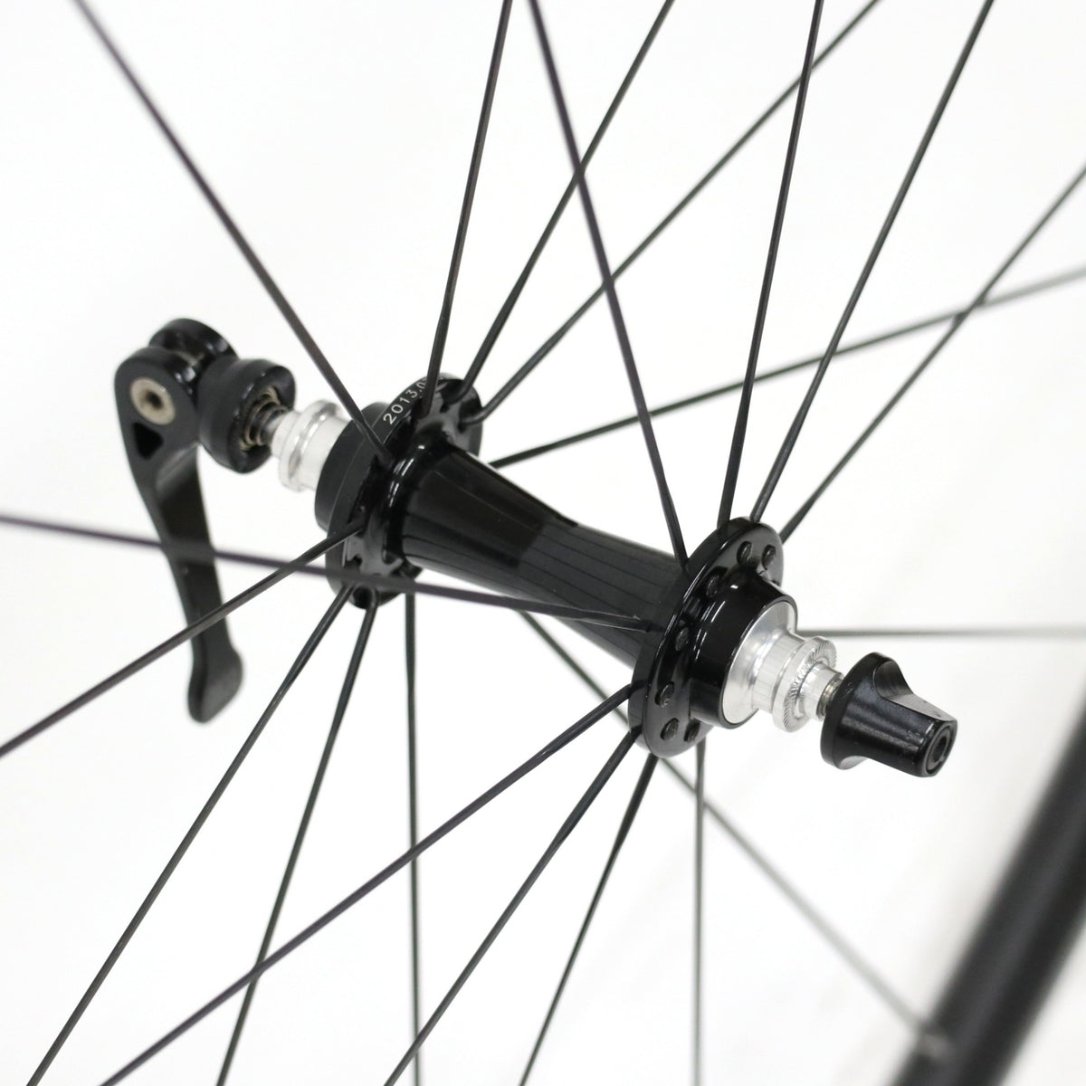 【中古】C24 3K TUBULAR CARBON WHEEL SET
