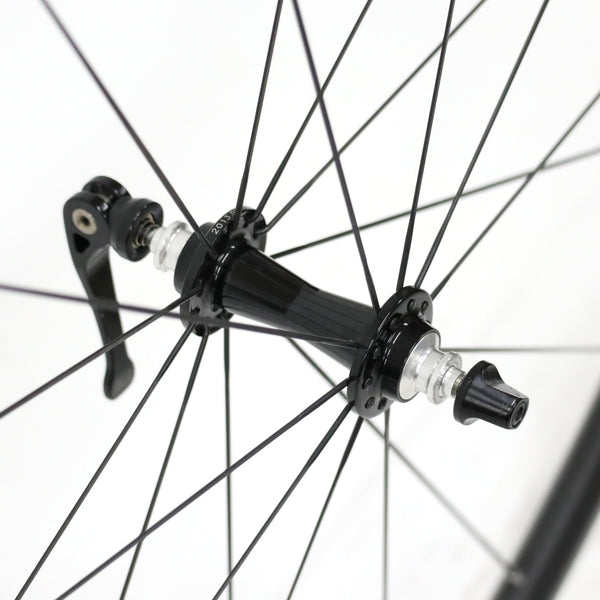 【中古】C24 3K TUBULAR CARBON WHEEL SET