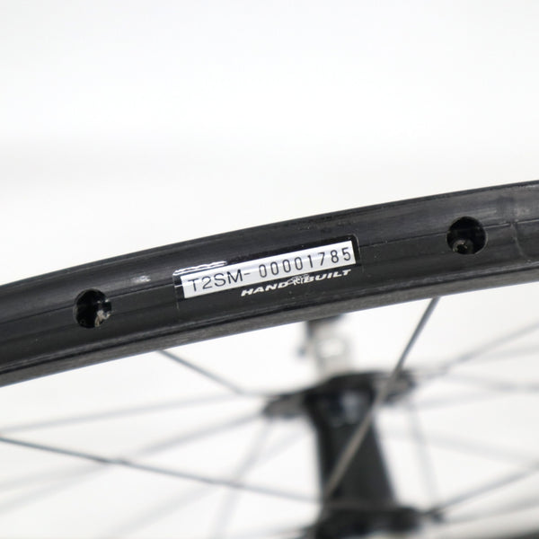 【中古】C24 3K TUBULAR CARBON WHEEL SET