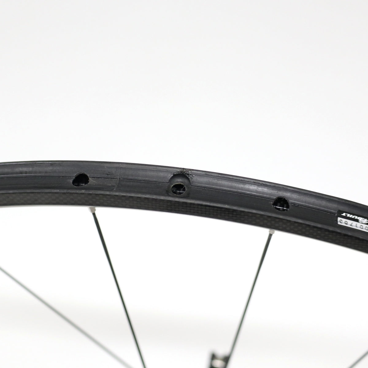 【中古】C24 3K TUBULAR CARBON WHEEL SET