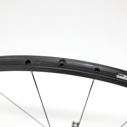 【中古】C24 3K TUBULAR CARBON WHEEL SET