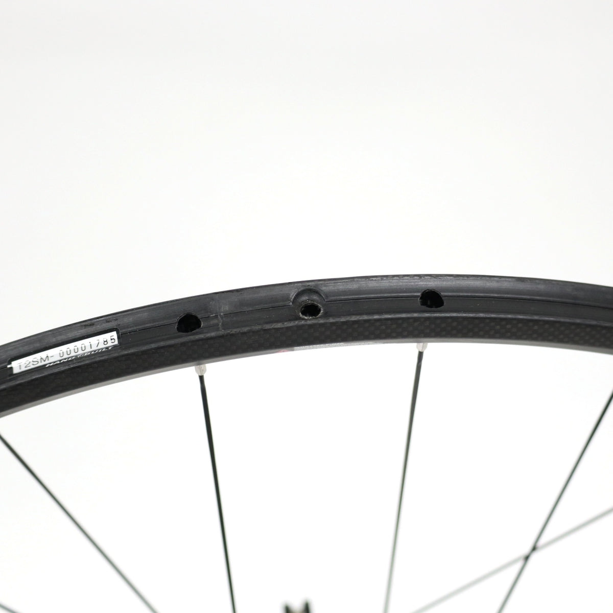 【中古】C24 3K TUBULAR CARBON WHEEL SET
