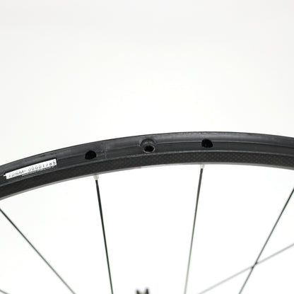 【中古】C24 3K TUBULAR CARBON WHEEL SET