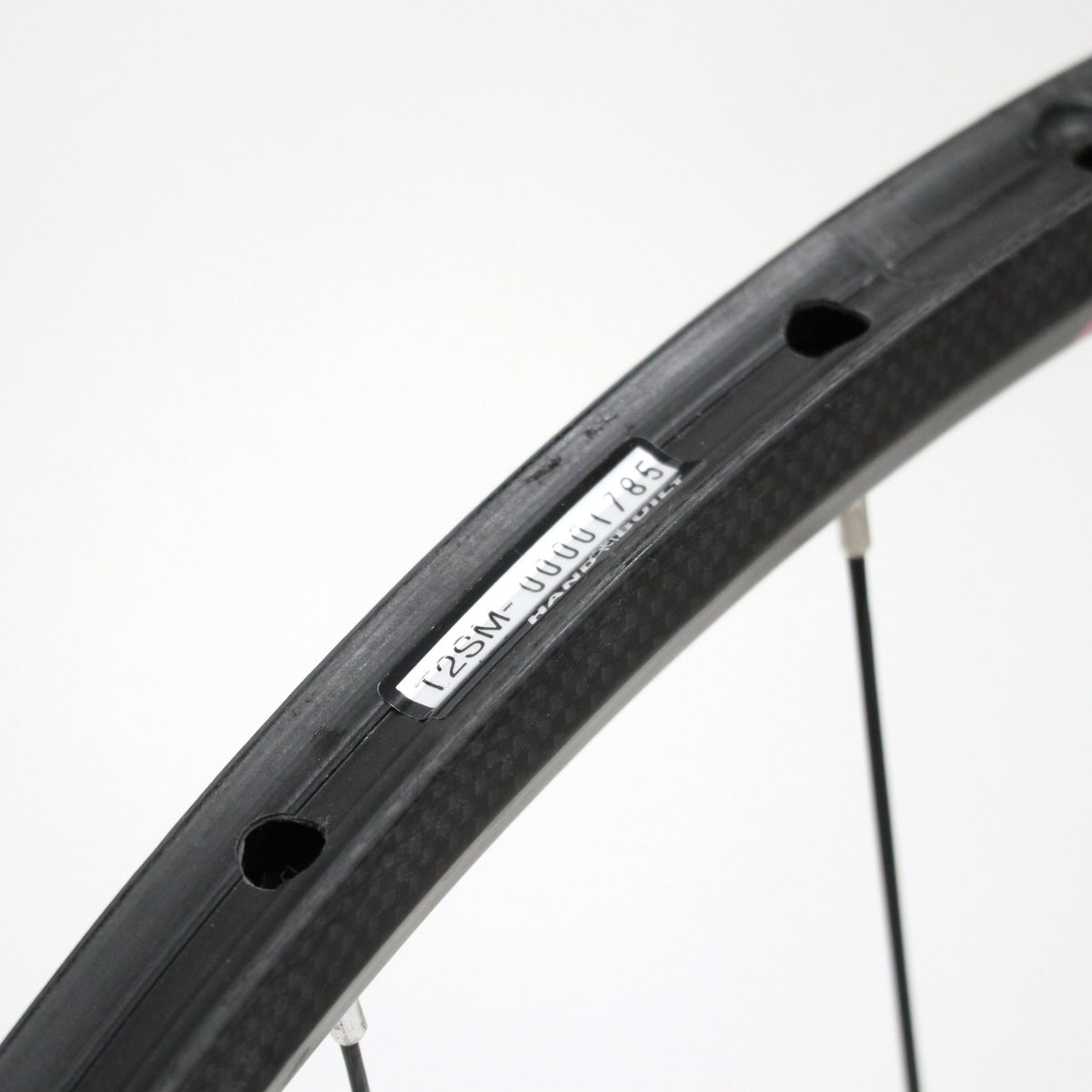 【中古】C24 3K TUBULAR CARBON WHEEL SET