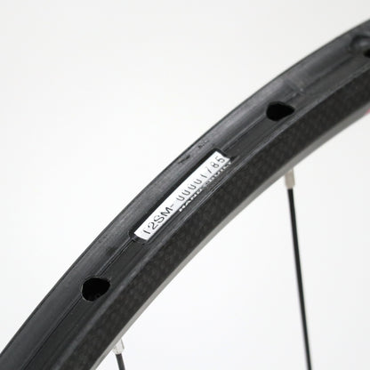 【中古】C24 3K TUBULAR CARBON WHEEL SET