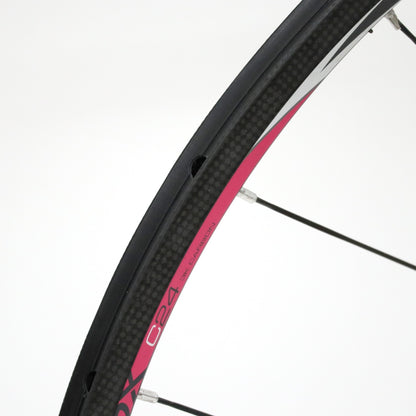 【中古】C24 3K TUBULAR CARBON WHEEL SET