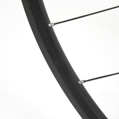 【中古】C24 3K TUBULAR CARBON WHEEL SET