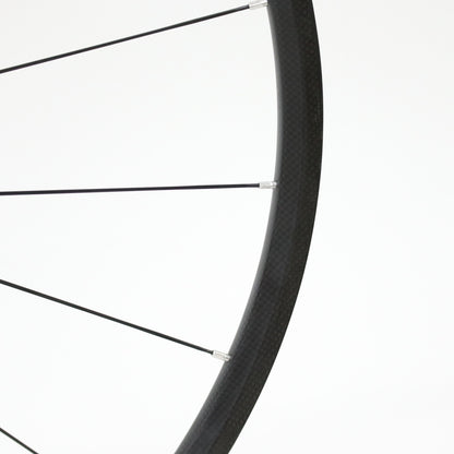 【中古】C24 3K TUBULAR CARBON WHEEL SET