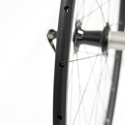 【中古】C24 3K TUBULAR CARBON WHEEL SET