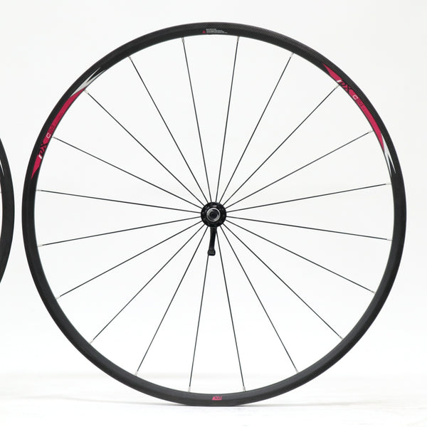 【中古】C24 3K TUBULAR CARBON WHEEL SET