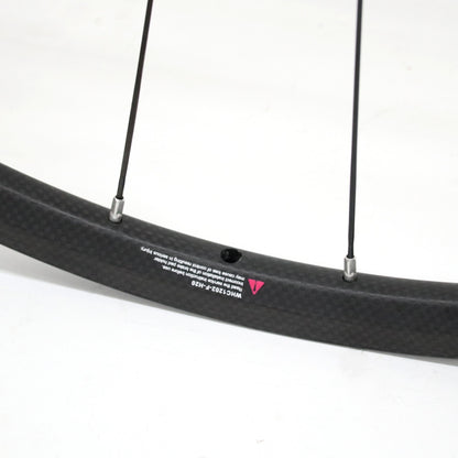 【中古】C24 3K TUBULAR CARBON WHEEL SET