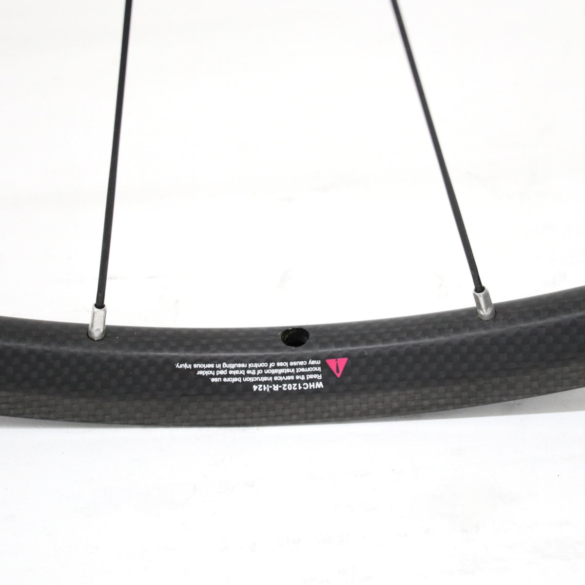 【中古】C24 3K TUBULAR CARBON WHEEL SET