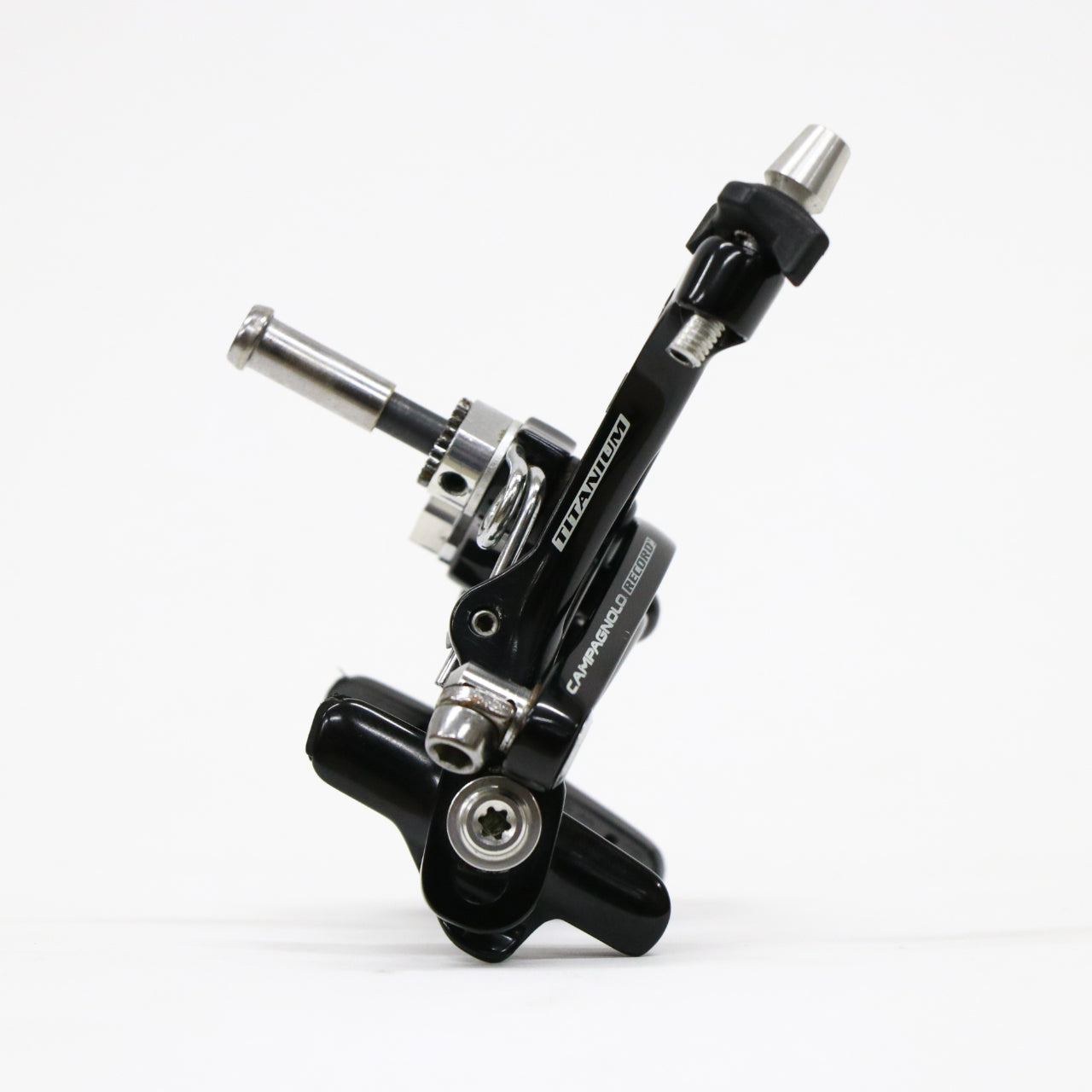 【中古】RECORD TITANIUM ブレーキキャリパー前後セット カンパニョーロ レコードチタニウム