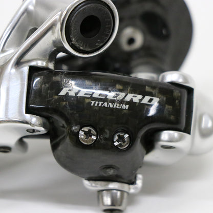 【中古】RECORD TITANIUM リアディレーラー 10s