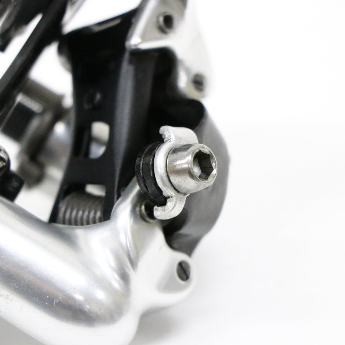 【中古】RECORD TITANIUM リアディレーラー 10s