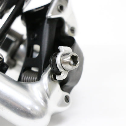 【中古】RECORD TITANIUM リアディレーラー 10s