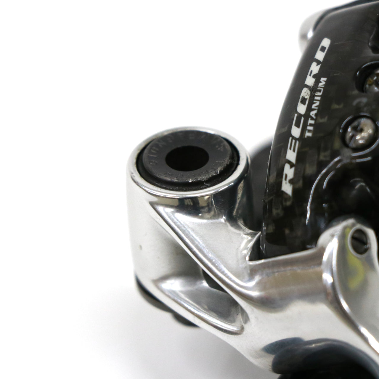 【中古】RECORD TITANIUM リアディレーラー 10s カンパニョーロ レコードチタニウム