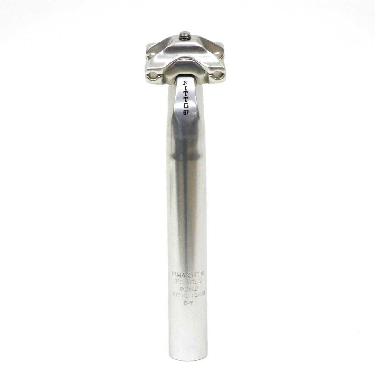 NITTO S67 シートポスト 28.2×200mm（中古）｜サテン仕上げが美しい
