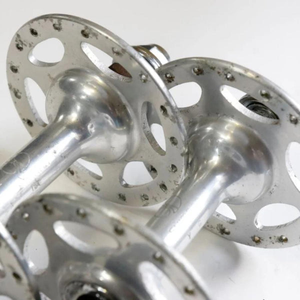 【中古】DURA-ACE トラックハブ前後セット＋固定コグ