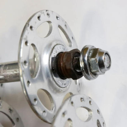 【中古】DURA-ACE トラックハブ前後セット＋固定コグ