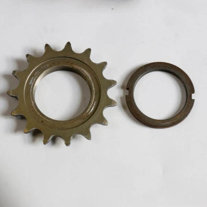 【中古】DURA-ACE トラックハブ前後セット＋固定コグ