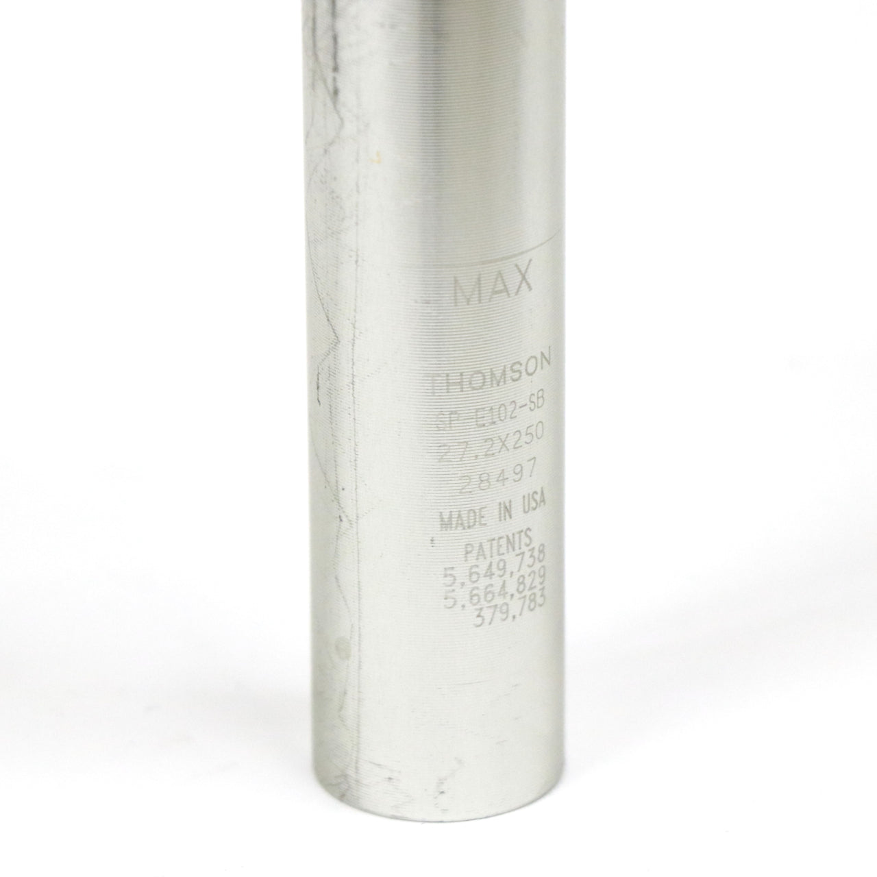 【中古】ELITE SEATPOST 27.2 250mm (setback) トムソン エリートシートポスト シートポスト 27.2