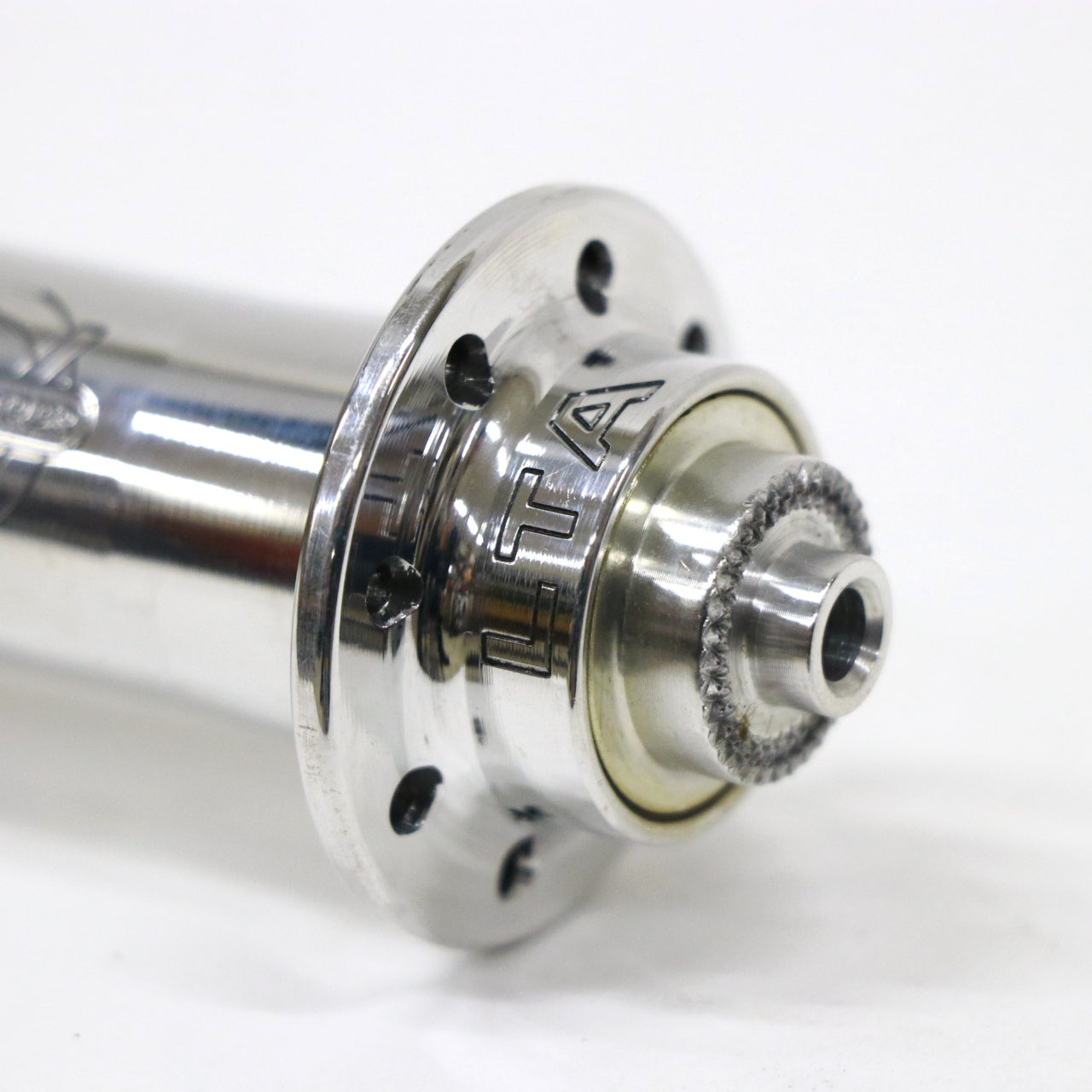 【中古】LTA front hub 16h ホワイトインダストリーズ フロントハブ ホイールハブ