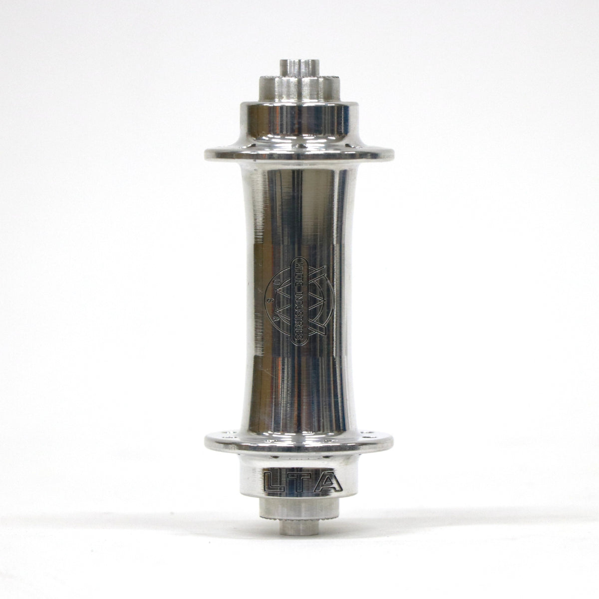 WHITE INDUSTRIES LTA Front Hub 16H シルバー USA製フロントハブ 中古
