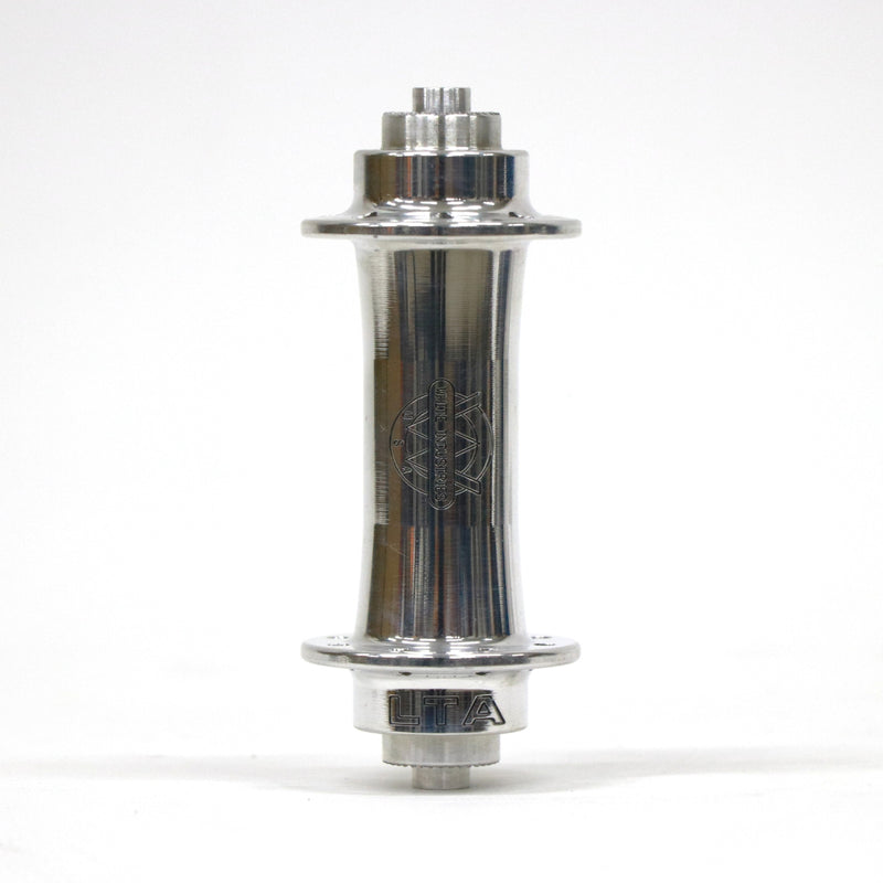 WHITE INDUSTRIES LTA Front Hub 16H シルバー USA製フロントハブ 中古