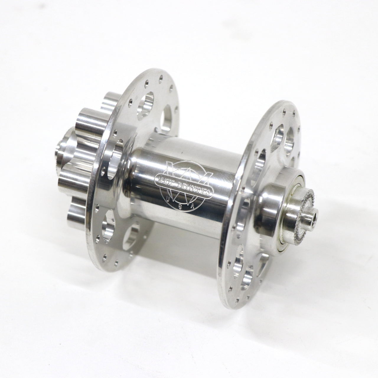 【中古】RX Disc 6 bolt front 32h ホワイトインダストリーズ ホイールハブ フロントハブ ディスクブレーキハブ