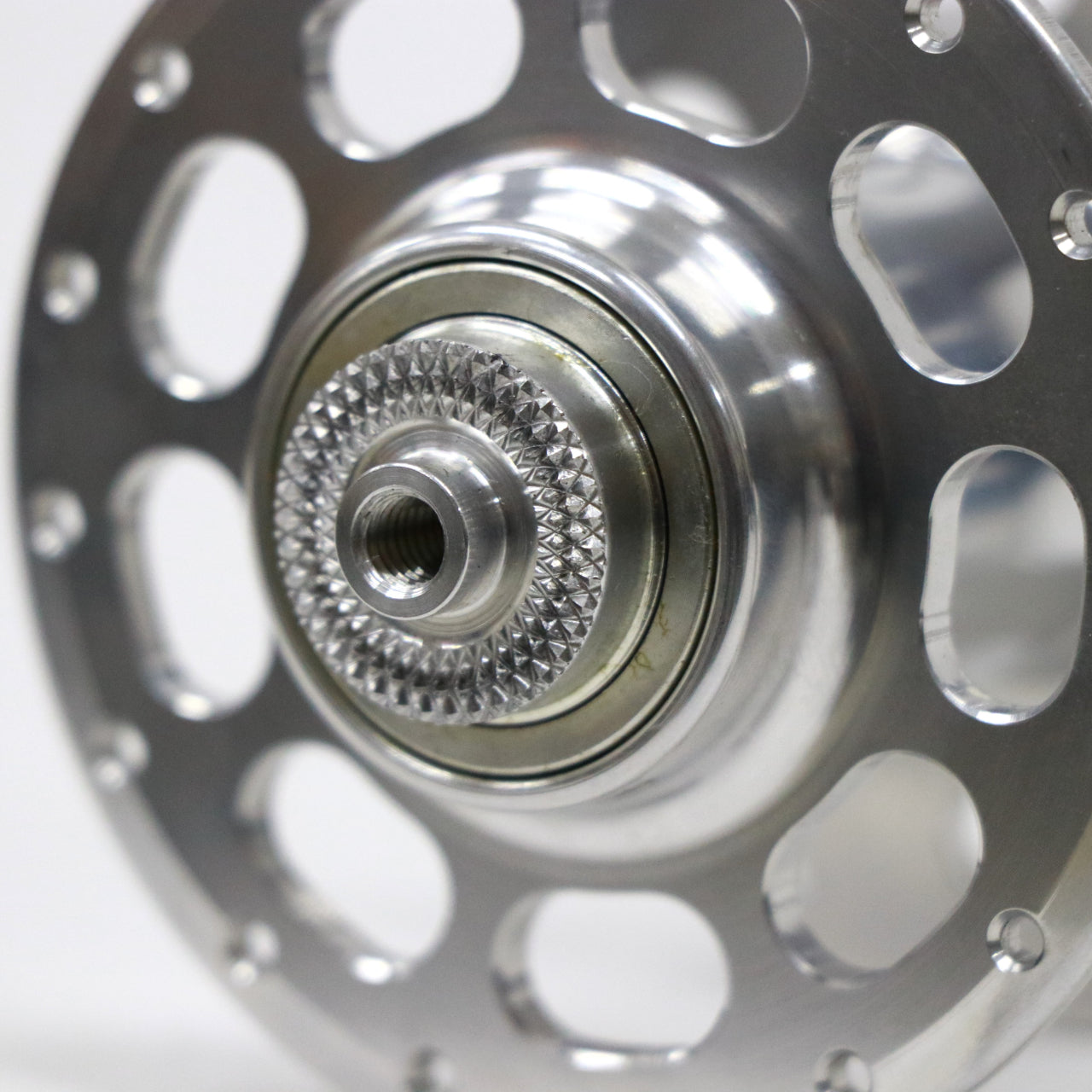 【中古】RX Disc 6 bolt front 32h ホワイトインダストリーズ ホイールハブ フロントハブ ディスクブレーキハブ