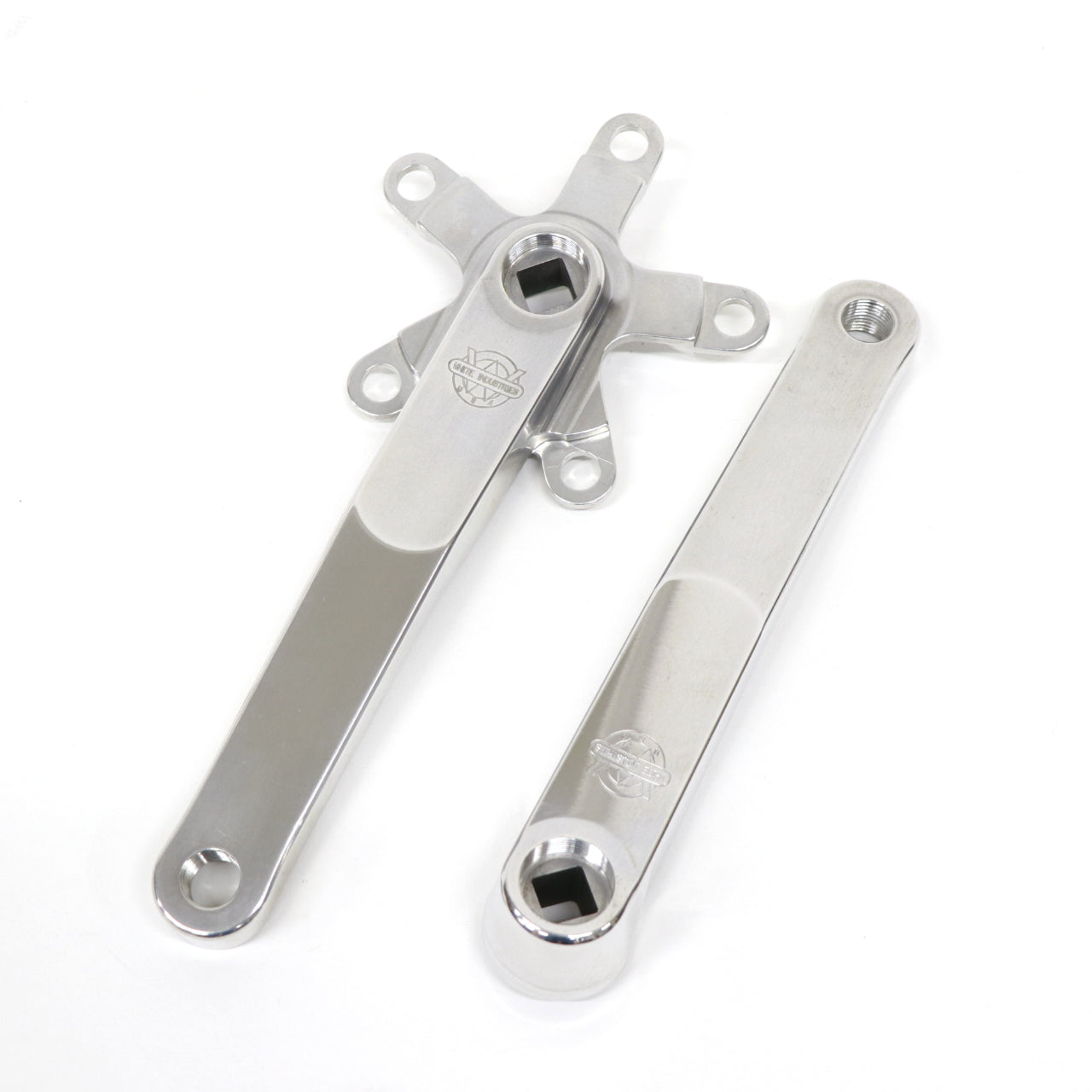 【中古】V1 crank 170mm ホワイトインダストリーズ クランク170ｍｍ クランク　シルバー 5アーム