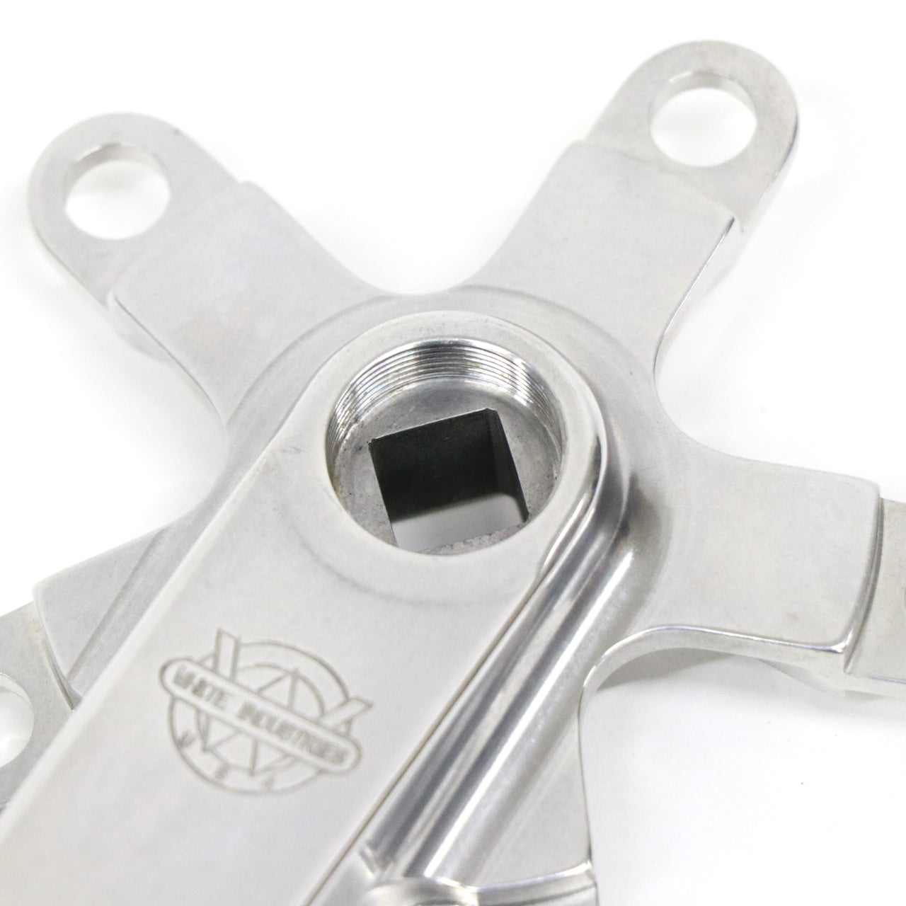 【中古】V1 crank 170mm ホワイトインダストリーズ クランク170ｍｍ クランク　シルバー 5アーム