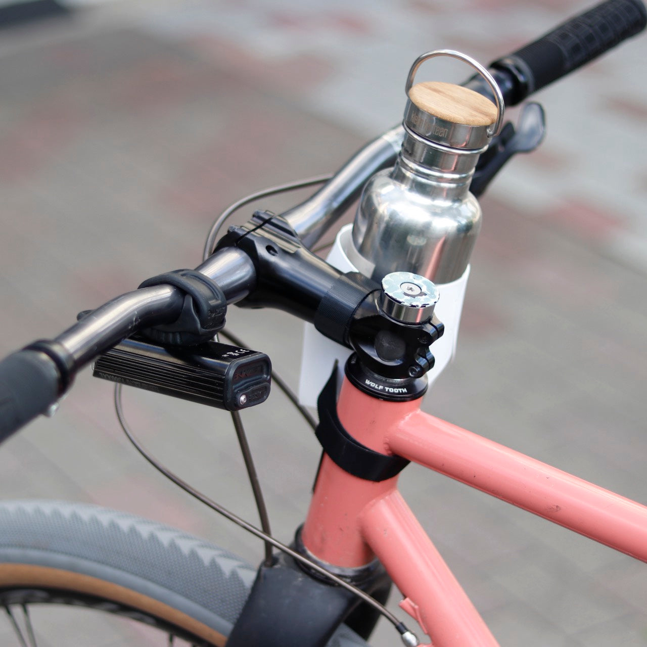 オリジナル コーヒー カップホルダー village green ride（by MOCA） MOCA モカ サイクルハテナ コーヒーカップホルダー 自転車アクセサリー 日本製バイクグッズ VILLAGE GREEN RIDE バイクライフギフト