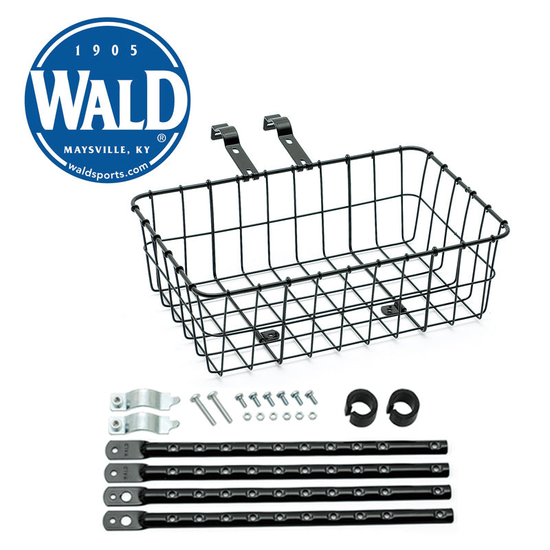 WALD 137 フロントバスケット アメリカンスタイル ワイヤーバスケット