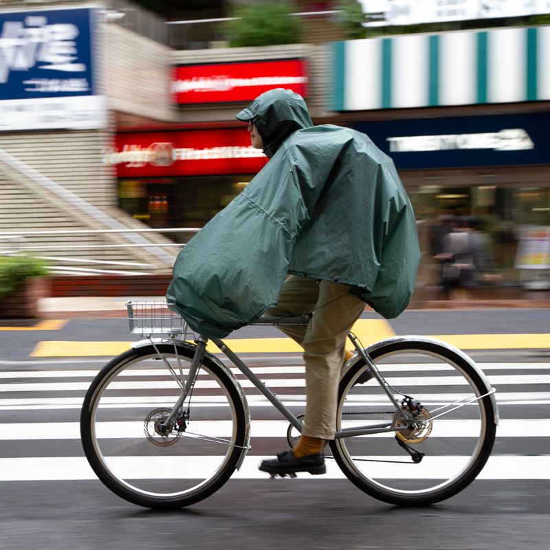 FAIRWEATHER / PACKABLE RAIN PONCHO – 京都の自転車屋 CYCLE